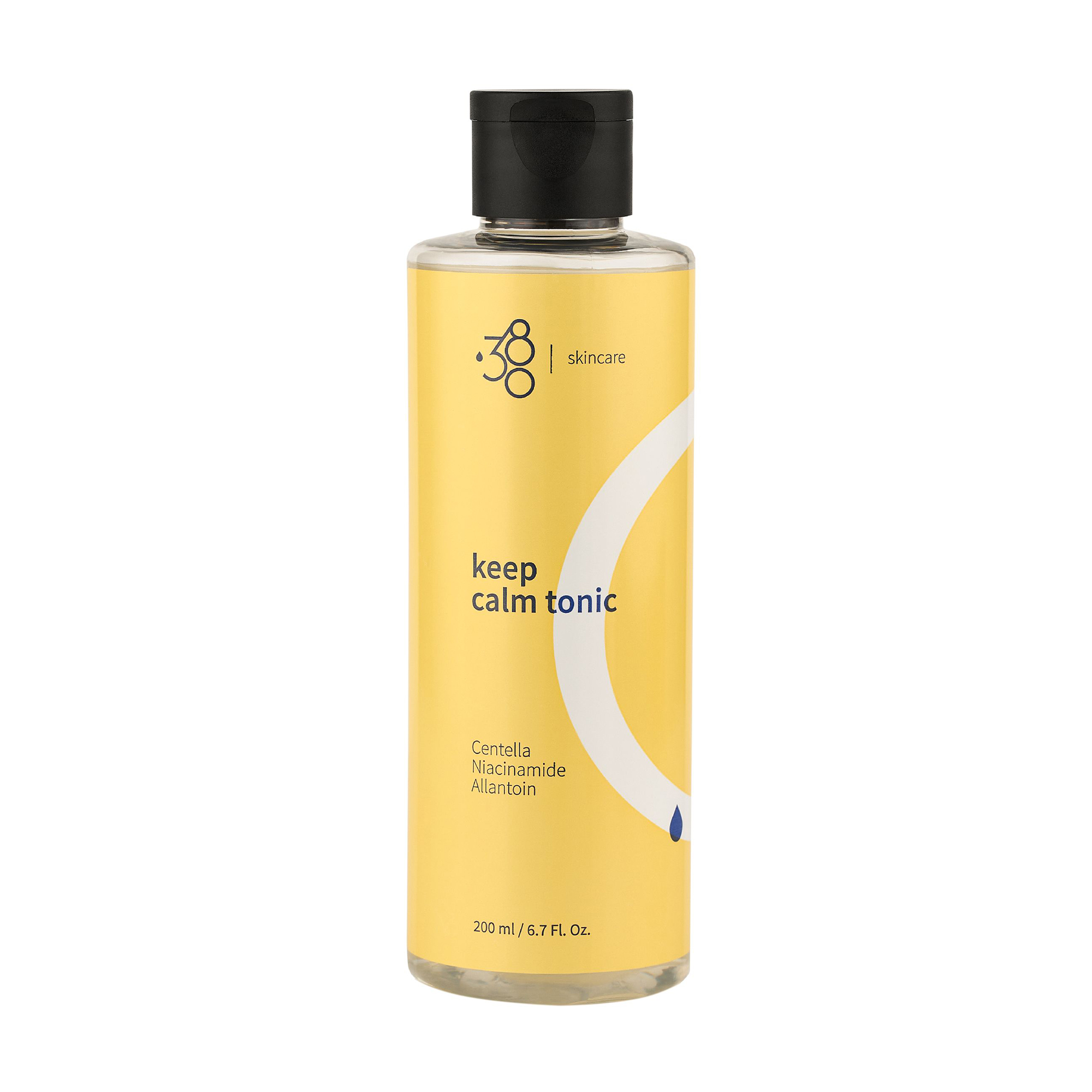 Уцінка! Заспокійливий тонік для обличчя 380 Skincare Keep Calm Tonic з центелою, 200 мл
